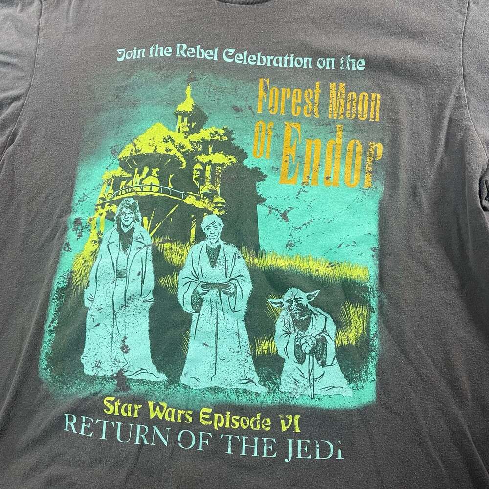 Disney Parks Star Wars Episode VI Return Of The Jedi Forest Moon Of Endor Size L